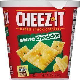 Cheez-It Cheese Crackers, White Cheddar, 10pk