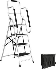 Stalwart 4-Step Folding Step Stool Ladder