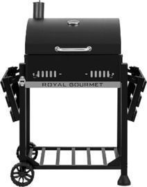 Royal Gourmet CD1824ET Movable Charcoal BBQ Grill with Foldable Side Tables
