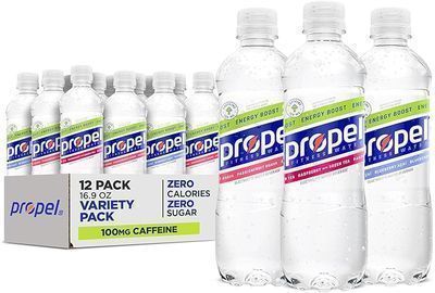 Propel Energy Boost Zero Calorie Flavored Water Variety Pack, 12ct