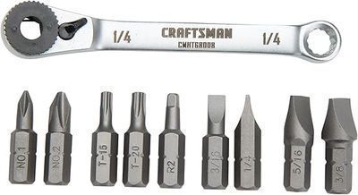 Craftsman 10pc Ratcheting Offset Screwdriver Set