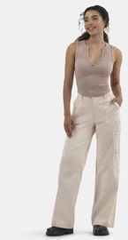 No Boundaries Women's Wide Leg Cargo Pants
