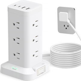 Aioneus Power Strip Tower Surge Protector