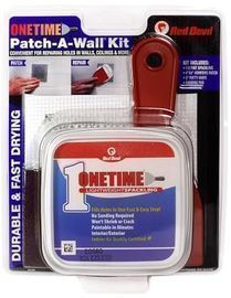 Red Devil ONETIME Lightweight Spackling Patch-A-Wall Kit