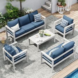 5pc Aluminum Patio Furniture Set