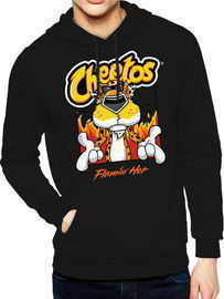 Hot Cheetos Men's Graphic Hoodie Sweatshirt