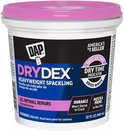 DAP DryDex Pink/White Dry Time Indicator Spackling, 32oz