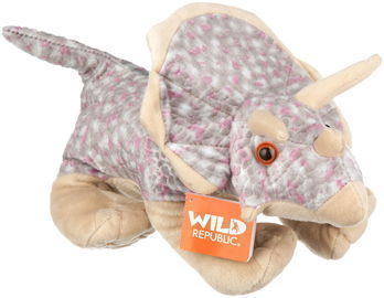 Wild Republic Cuddlekins Triceratops Stuffed Animal
