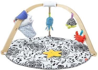 Melissa & Doug Ocean Easy-Fold Wooden Play Gym