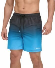 Calvin Klein Men's Sky Gradient 7" Volley Swim Trunks