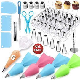 72pc Cake Decorating Supplies Kit