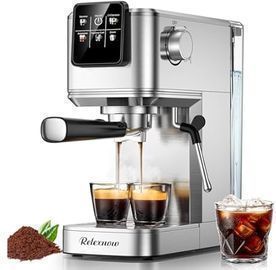 20 Bar Espresso Maker w/ Milk Frother