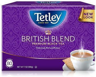 Tetley Premium Black Tea Bags, British Blend, 80ct