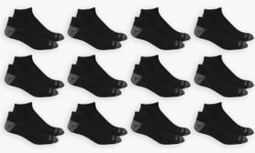 Fruit of the Loom Men's Dual Defense Low Cut Socks, 12pr