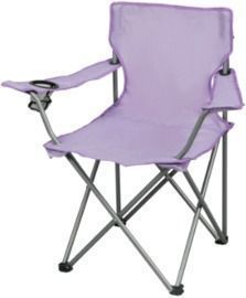 Ozark Trail Basic Quad Folding Camp Chair, Lavender