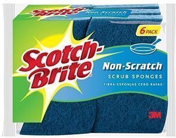 Scotch-Brite Non-Scratch Scrub Sponge, 6pk