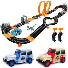 Jurassic World Mega Predator Pursuit Race Set