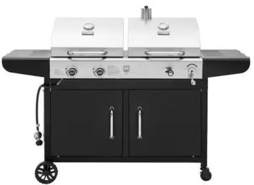 Royal Gourmet 2-Burner Propane Gas and Charcoal Combo Grill