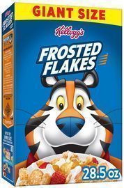 Kellogg's Frosted Flakes Breakfast Cereal, Giant Size, 28.5oz