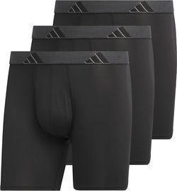 Adidas Men's Microfiber Boxer Brief, 3pk
