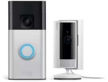 Ring Starter Set with Battery Doorbell and Indoor Cam