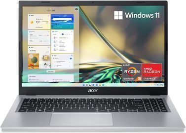 Acer Aspire 3 A315-24P-R7VH Slim Laptop, AMD Ryzen 3, 8GB Memory, 128GB SSD