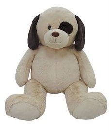68" Plush Jumbo Tan Dog