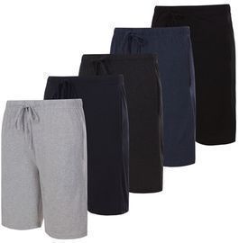 Men's French Terry Lounge Shorts, 5pk
