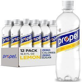 Propel Electrolyte Enhanced Water Sports Drink, Lemon, 12pk