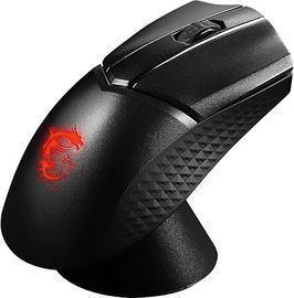 MSI Clutch GM31 Lightweight Wireless Ergonomic Gaming Mouse & Charging Dock