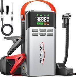 8-in-1 Car Battery Jump Starter w/ Air Compressor