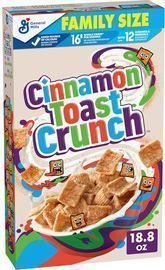 Cinnamon Toast Crunch Breakfast Cereal, Family Size, 18.8oz