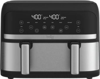 bella PRO 4qt TriZone Touchscreen Air Fryer with Dual Flex Basket