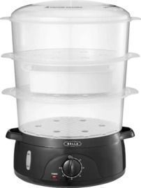 Bella 9.5qt 3-Tier Food Steamer