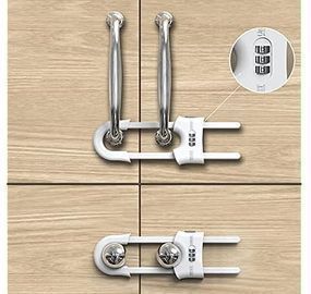 Child Proof Cabinet Door Code Locks, 4pk