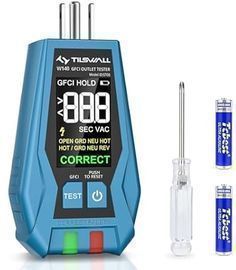TILSWALL W140 GFCI Outlet Tester