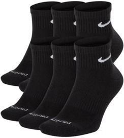 Nike Unisex Dri-FIT Ankle Socks, 6pr
