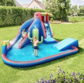 15' x 13' Inflatable Water Slide with Air Blower