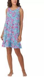 Cuddl Duds Women's Sleeveless Ruffled-Hem Chemise