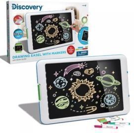 Discovery Neon Glow Drawing Easel w/ 6 Color Marker