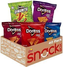 Doritos Flvrd Tortilla Chis Variety Pack, 40ct