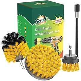 SCRUBIT Drill Brush Attachment Set