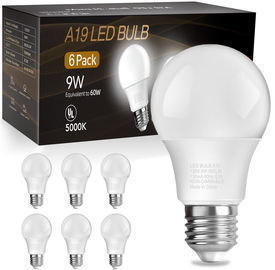 DAYBETTER A19 LED Light Bulbs, 6pk