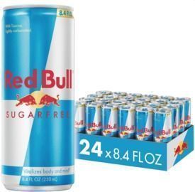 Red Bull Sugar Free Energy Drink, 8.4oz, 24pk