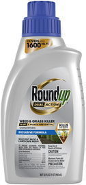 Roundup Dual Action Weed & Grass Killer Plus 4 Month Preventer, 32oz